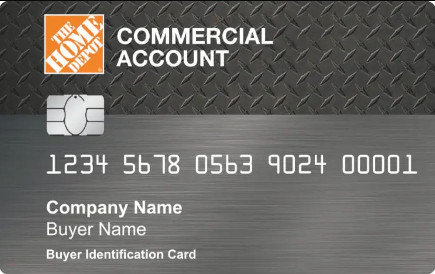 home depot credit card login